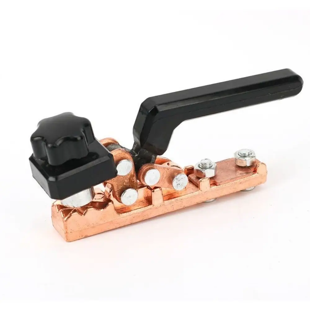 Solid Copper Material Full Copper Welding Clamp Nylon Handle Great Electrical Conductivity Welding Electrode Holder Durable
Solid Copper Material Full Copper Welding Clamp Nylon Handle Great Electrical Conductivity Welding Electrode Holder Durable