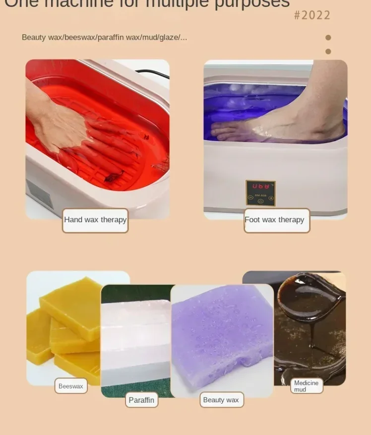 220V beauty salon hand wax machine 4000ml hand wax therapy machine hand film honey wax heater household melting machine AF
220V beauty salon hand wax machine 4000ml hand wax therapy machine hand film honey wax heater household melting machine AF