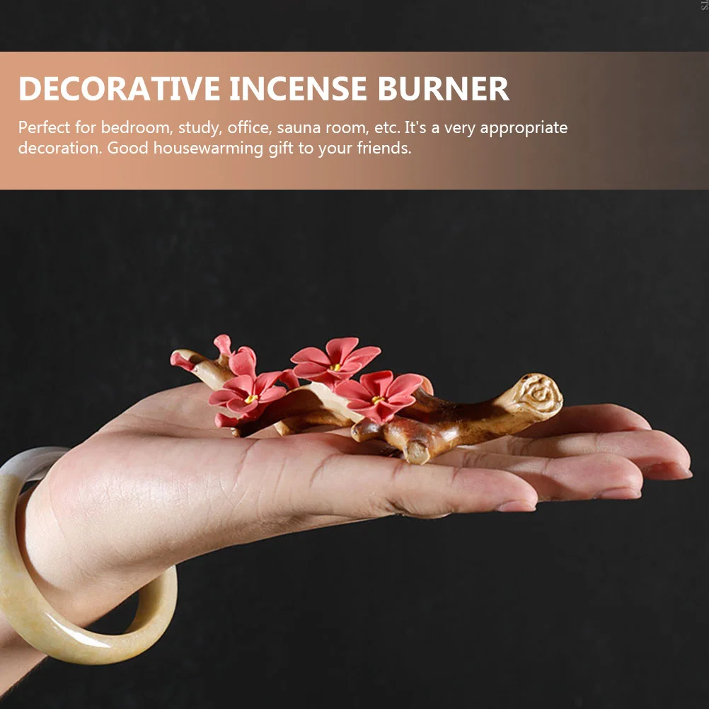 Ceramic Incense Holder Decorative Aroma Burner Compact Size Exquisite Design Home Office Bedroom Yoga Sauna Room Gift
Ceramic Incense Holder Decorative Aroma Burner Compact Size Exquisite Design Home Office Bedroom Yoga Sauna Room Gift
