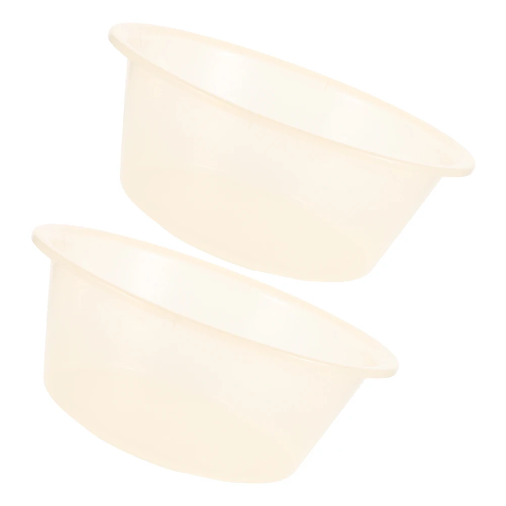2 Pcs Large Transparent Face Foot Dish Basin Spa Tub Easy Tub Durable Bath Bucket Student Accessories
2 Pcs Large Transparent Face Foot Dish Basin Spa Tub Easy Tub Durable Bath Bucket Student Accessories