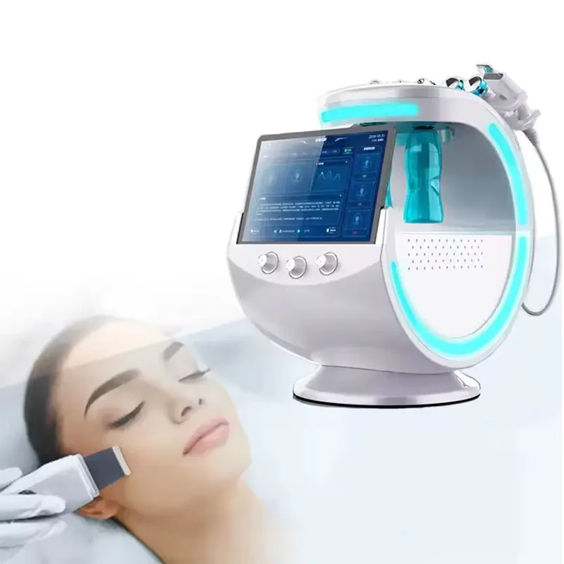 7 in 1 Skin Care Mirror Aqua Facial Clean Pore Clean Smart Ice Blue Skin Management System Hydro Dermabrasion With Skin Analyzer
7 in 1 Skin Care Mirror Aqua Facial Clean Pore Clean Smart Ice Blue Skin Management System Hydro Dermabrasion With Skin Analyzer