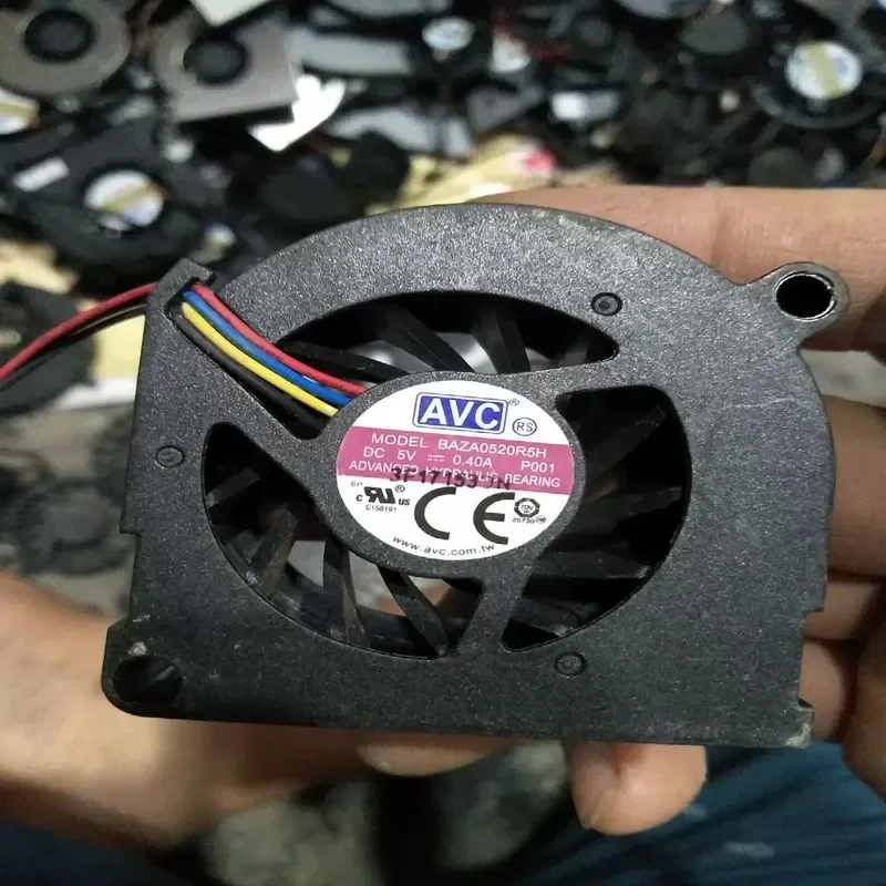 AVC BAZA0520R5H P001 DC5V 0.40A 4Pin Notebook Fan for Laptops
AVC BAZA0520R5H P001 DC5V 0.40A 4Pin Notebook Fan for Laptops