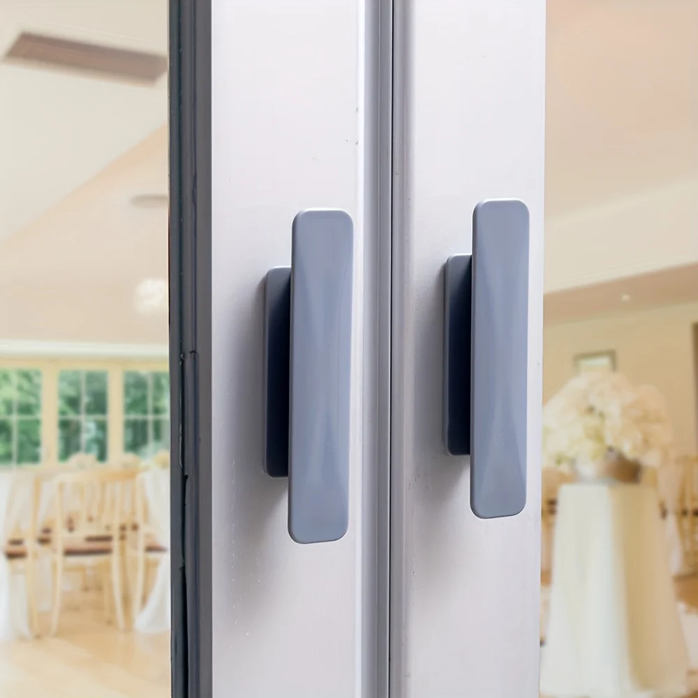 Two self-adhesive door handles, no need for punching, multifunctional handle, adhesive cabinet handle
Two self-adhesive door handles, no need for punching, multifunctional handle, adhesive cabinet handle
