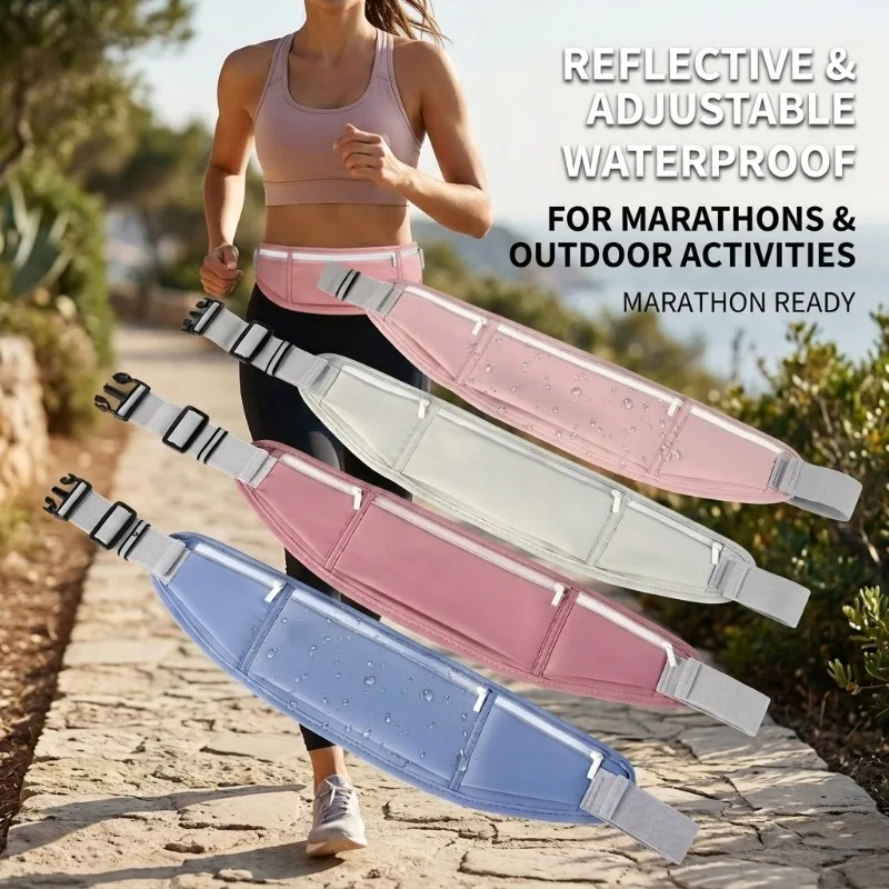 Running Marathon Outdoor Cycling Reflective Belt Storage Pouch Adjustable Strap Portable Carry Bag Waterproof Running Waist Pack
Running Marathon Outdoor Cycling Reflective Belt Storage Pouch Adjustable Strap Portable Carry Bag Waterproof Running Waist Pack