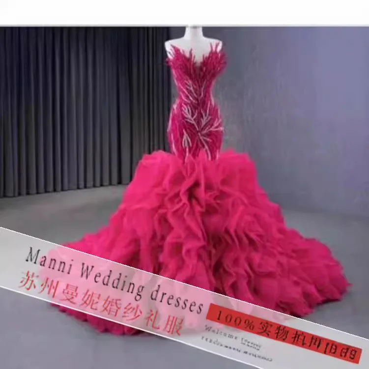 New wedding dress bridal wedding mermaid lace evening long dresses sweet atmosphere luxury white sexy temperament elegant cloth
New wedding dress bridal wedding mermaid lace evening long dresses sweet atmosphere luxury white sexy temperament elegant cloth