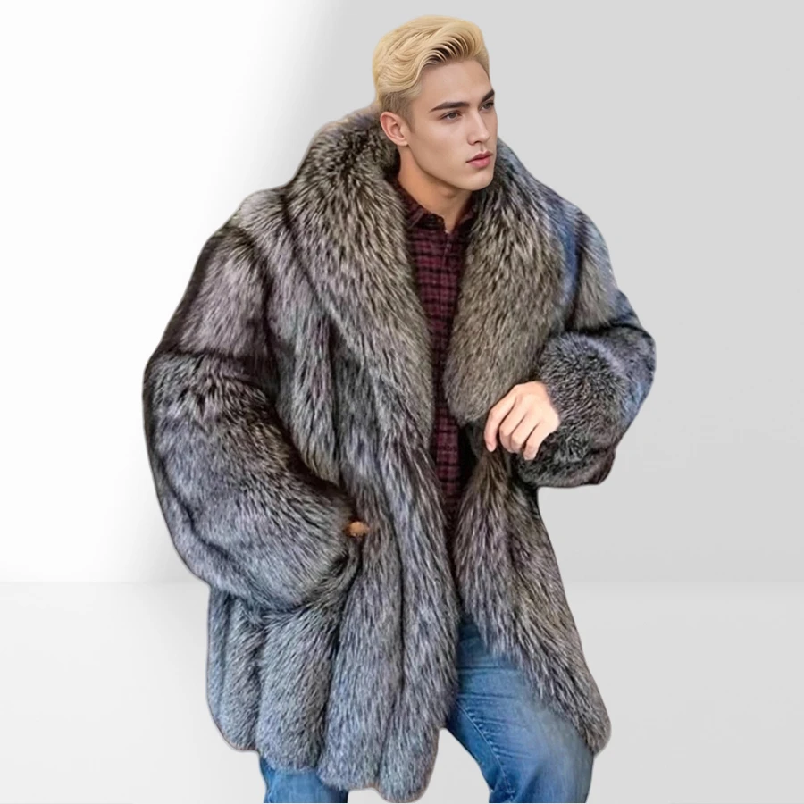 Men Winter Jackets Silver Fox Fur Mens Coat Real Fur Coat Winter Genuine Fur Jackets 2024 Fashion Luxury
Men Winter Jackets Silver Fox Fur Mens Coat Real Fur Coat Winter Genuine Fur Jackets 2024 Fashion Luxury
