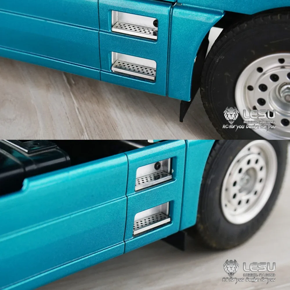 1 пара металлических боковых порогов и подножек LESU ZK-K025 для моделей радиоуправляемых грузовиков Tamiya R470 R620 770S 1/14, запчасти для модернизации.
1 пара металлических боковых порогов и подножек LESU ZK-K025 для моделей радиоуправляемых грузовиков Tamiya R470 R620 770S 1/14, запчасти для модернизации.