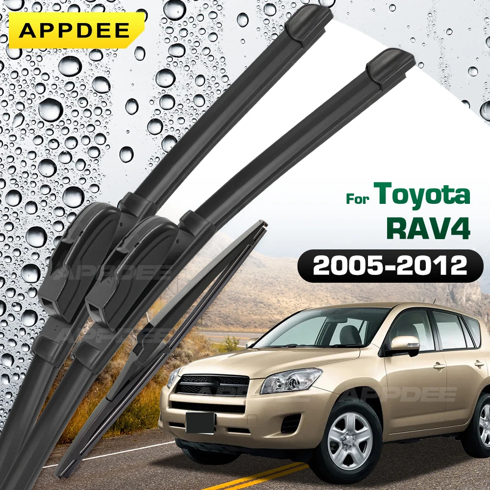 Front & Rear Wiper For Toyota RAV4 XA30 2005-2012 Silicone & Rubber Wiper Blades Windshield Windscreen Window Brushes
Front & Rear Wiper For Toyota RAV4 XA30 2005-2012 Silicone & Rubber Wiper Blades Windshield Windscreen Window Brushes