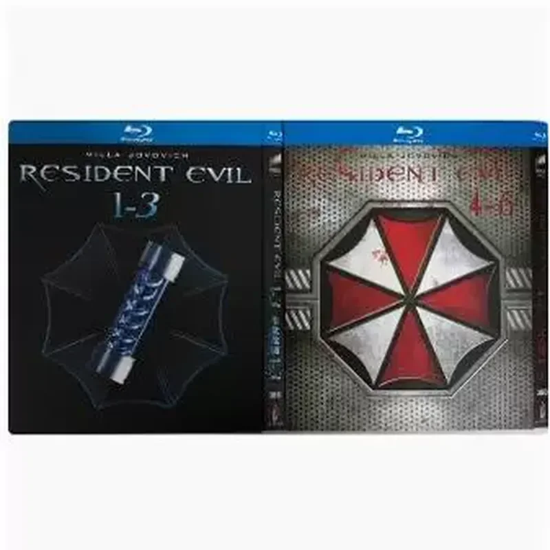 BD Blu-ray Resident Evil 1-6 Complete 6-Disc Edition English DTS Chinese Subtitles
BD Blu-ray Resident Evil 1-6 Complete 6-Disc Edition English DTS Chinese Subtitles