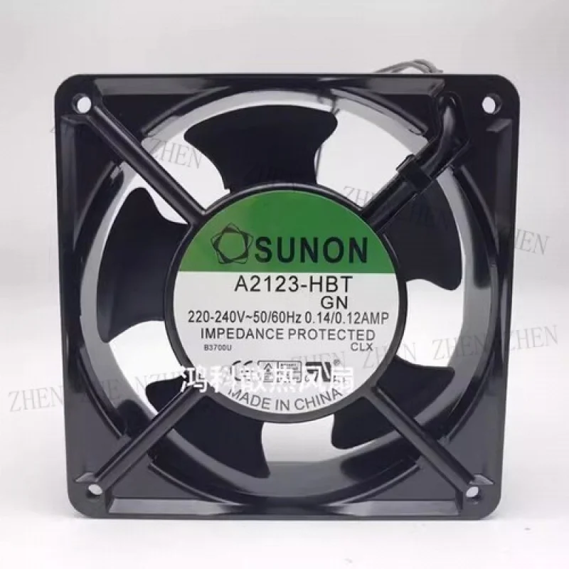 Y FOR SUNON A2123-HBT GN 220V-240V 0.14/0.12A 12CM Axial Cooling Fan
Y FOR SUNON A2123-HBT GN 220V-240V 0.14/0.12A 12CM Axial Cooling Fan