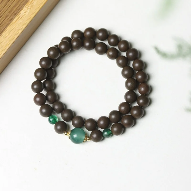Traditional Five Elements Black Dragon Incense Bead Bracelet, Double Loop, 0.8, New Chinese Style, National Trend, Unisex Cultur
Traditional Five Elements Black Dragon Incense Bead Bracelet, Double Loop, 0.8, New Chinese Style, National Trend, Unisex Cultur