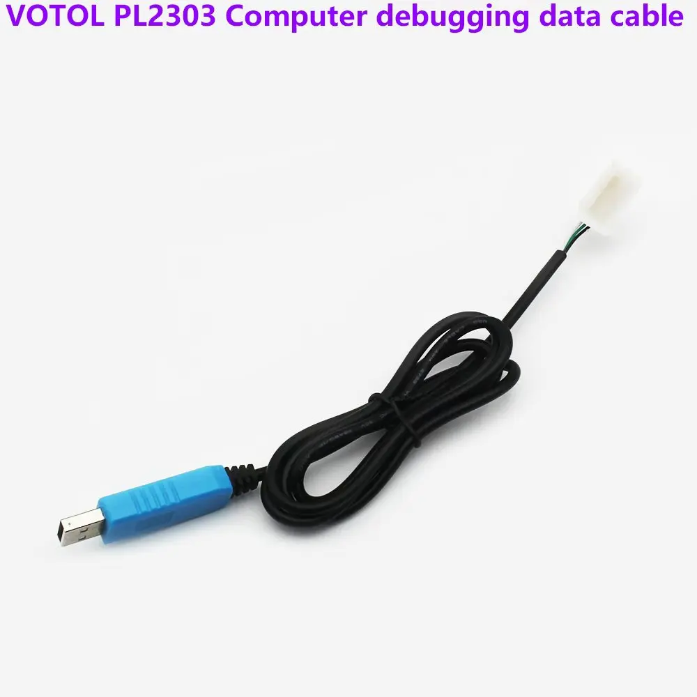 VOTOL PL2303 EM25 EM30 EM50 EM50-4 EM85 EM100GTS EM150 EM180 7255 72350 72490 Computer debugging data cable
VOTOL PL2303 EM25 EM30 EM50 EM50-4 EM85 EM100GTS EM150 EM180 7255 72350 72490 Computer debugging data cable
