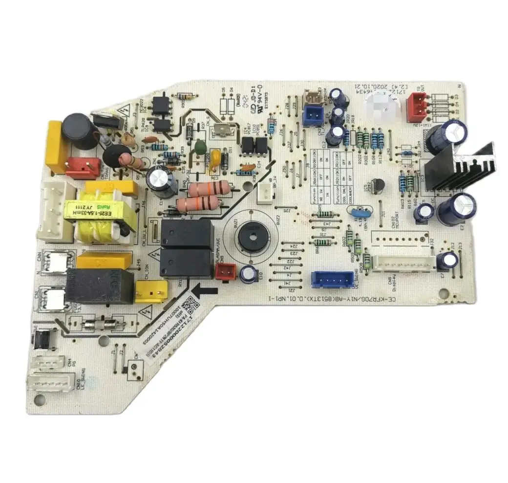 Подходит для кондиционера Midea, компьютерная плата CE-KFR70G/N1Y-AB 8513.D.01.NP1-1, часть
Подходит для кондиционера Midea, компьютерная плата CE-KFR70G/N1Y-AB 8513.D.01.NP1-1, часть