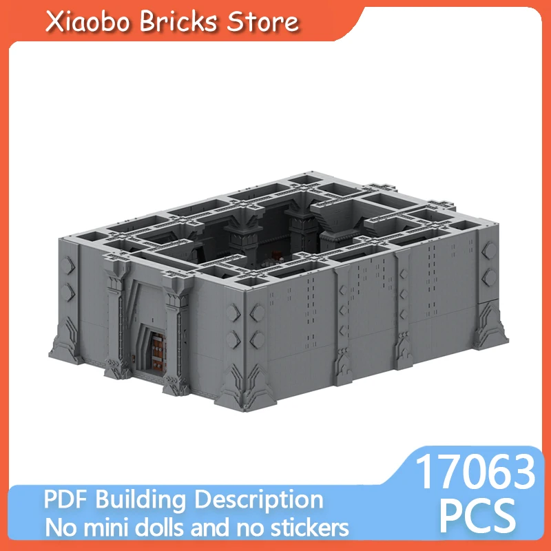 Popular Ring Movie Model MOC Building Bricks Marble Tombs In Mines Modular Technology Gifts Holiday Assemble Children Toys Suit
Popular Ring Movie Model MOC Building Bricks Marble Tombs In Mines Modular Technology Gifts Holiday Assemble Children Toys Suit