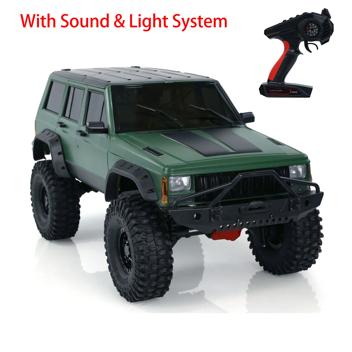 В наличии игрушка 1/10 RC Внедорожники Гусеничный 4WD Грузовик Альпинистский автомобиль Дифференциальный замок Огни Звуки Пульт дистанционного управления Модель хобби
В наличии игрушка 1/10 RC Внедорожники Гусеничный 4WD Грузовик Альпинистский автомобиль Дифференциальный замок Огни Звуки Пульт дистанционного управления Модель хобби