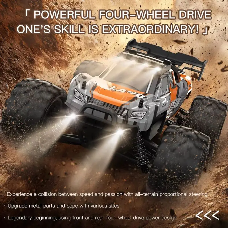 1:16 Scale M605 Toy Car Remote Control Four-Wheel Drive RC Model High-Speed Cross-Country Climbing Drifting Car
1:16 Scale M605 Toy Car Remote Control Four-Wheel Drive RC Model High-Speed Cross-Country Climbing Drifting Car