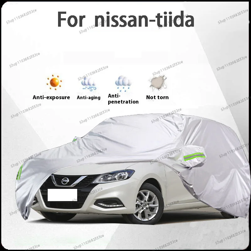 For Nissan Tiida Fit Car Cover - Waterproof, Dustproof, Sunshade (UV), Snowproof | Silve Full Cover with All-Day Protection
For Nissan Tiida Fit Car Cover - Waterproof, Dustproof, Sunshade (UV), Snowproof | Silve Full Cover with All-Day Protection