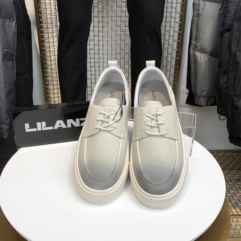 Lilanz Men's Casual oes Spring Summer adient Leather Slip-On round Toe Rubber Outsole Comfortable Wear Resistant Board oes
Lilanz Men's Casual oes Spring Summer adient Leather Slip-On round Toe Rubber Outsole Comfortable Wear Resistant Board oes