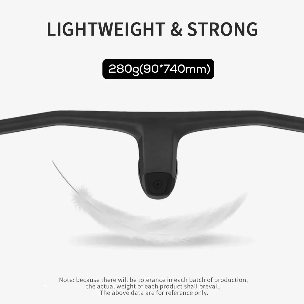 No logo 20° carbon fiber handlebar with stem, one-piece construction with integrated cockpit, MTB handlebar, 280 g/bike handle
No logo 20° carbon fiber handlebar with stem, one-piece construction with integrated cockpit, MTB handlebar, 280 g/bike handle