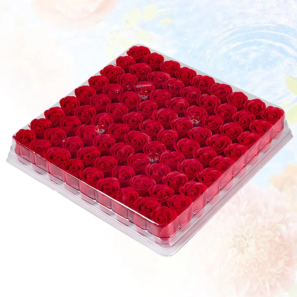 81 Pcs Artificial Rose Flower Soap Valentin's Day Gift Preserved Simulation for Girlfriend 
81 Pcs Artificial Rose Flower Soap Valentin's Day Gift Preserved Simulation for Girlfriend