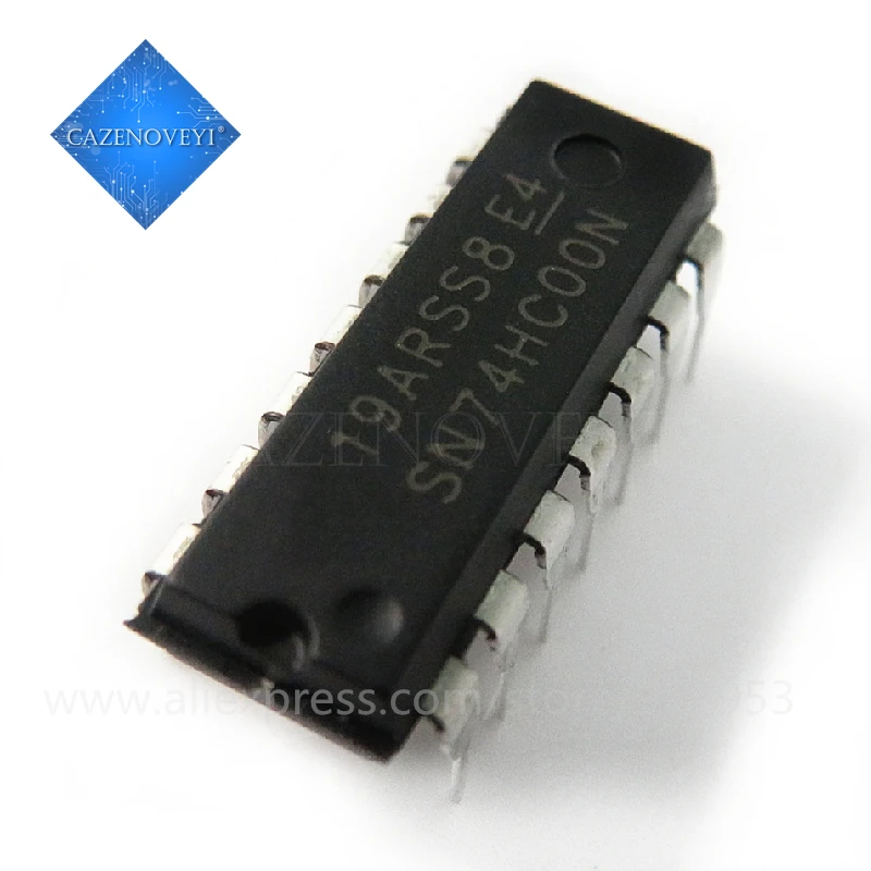 VANXV 10pcs/lot SN74HC00N 74HC00 SN74HC00 DIP-14 Gates Quad 2-Input new original In Stock
VANXV 10pcs/lot SN74HC00N 74HC00 SN74HC00 DIP-14 Gates Quad 2-Input new original In Stock