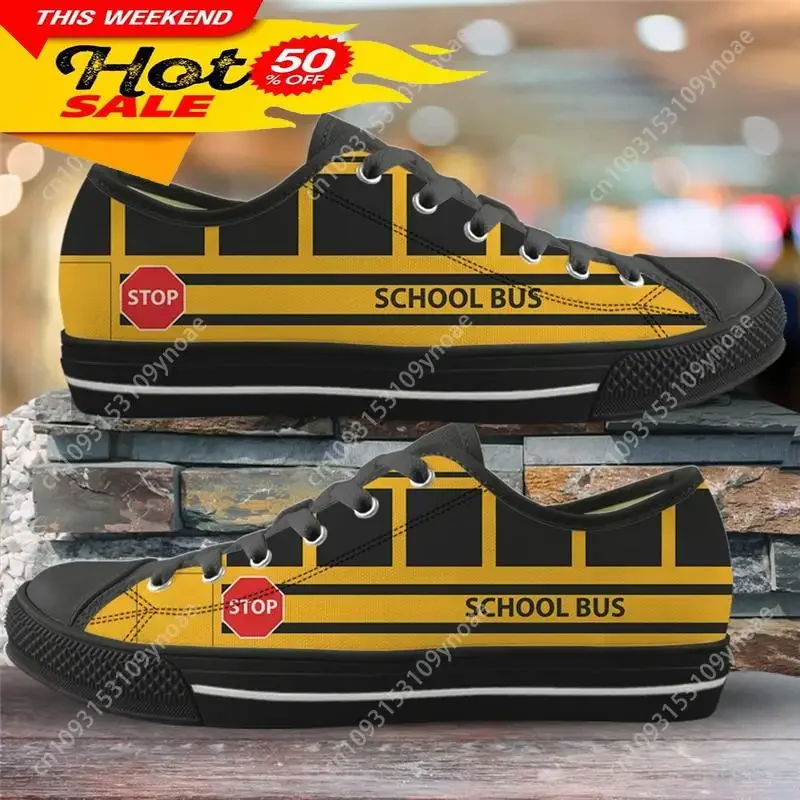 Желтые женские туфли с принтом школьного автобуса, повседневная парусиновая обувь для женщин, низкие кроссовки для женщин, вулканизированные девушки
Желтые женские туфли с принтом школьного автобуса, повседневная парусиновая обувь для женщин, низкие кроссовки для женщин, вулканизированные девушки