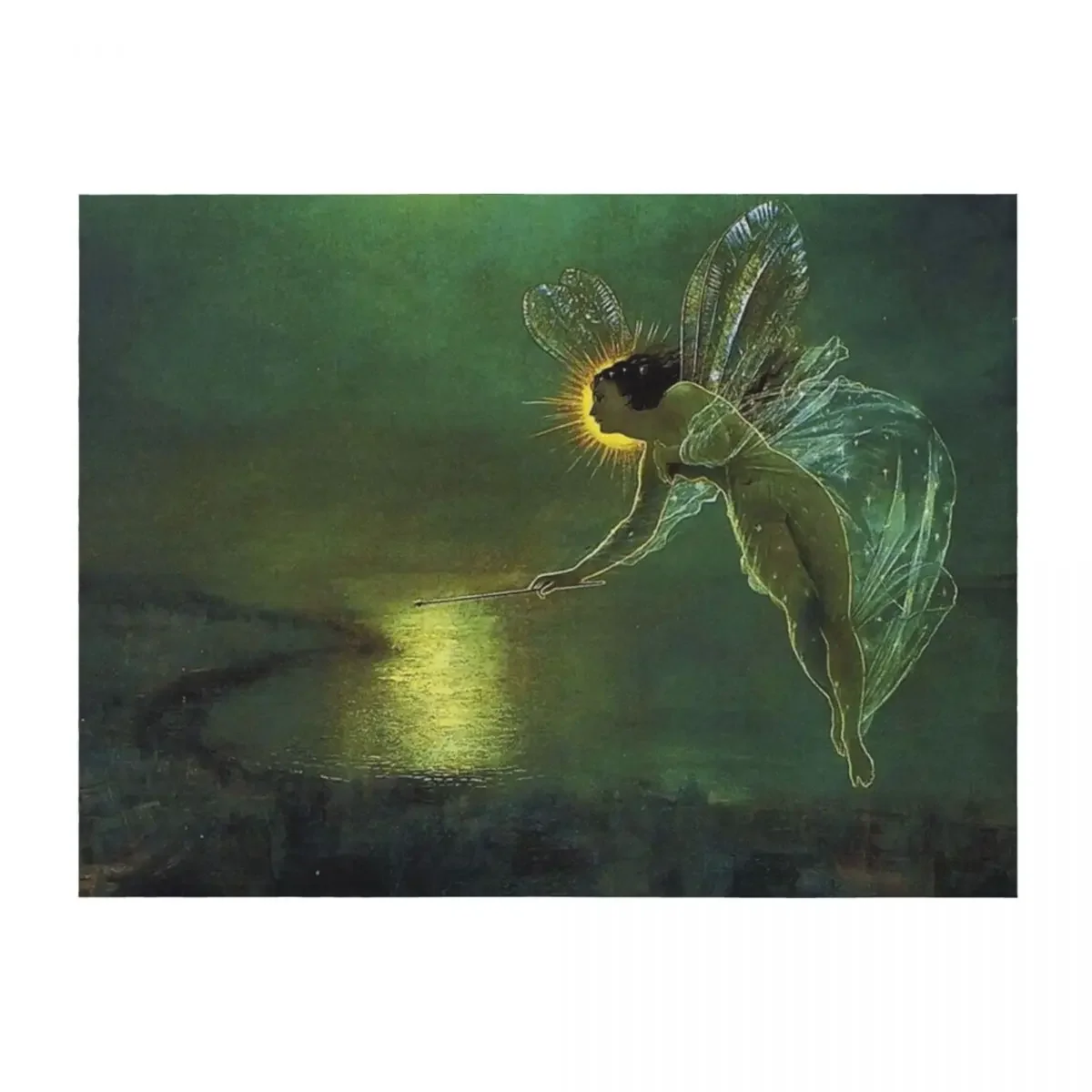 SPIRIT OF NIGHT - JOHN ATKINSON GRIMSHAW Throw Blanket blankets ands Blankets For Baby Softest Soft Blankets 
SPIRIT OF NIGHT - JOHN ATKINSON GRIMSHAW Throw Blanket blankets ands Blankets For Baby Softest Soft Blankets