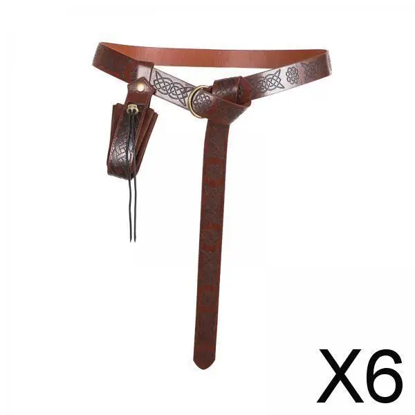 Retro Medieval Knight Belt PU Leather Stage Costume Accessory for Carnival Theme Party Adults Cosplay Photo Props
Retro Medieval Knight Belt PU Leather Stage Costume Accessory for Carnival Theme Party Adults Cosplay Photo Props