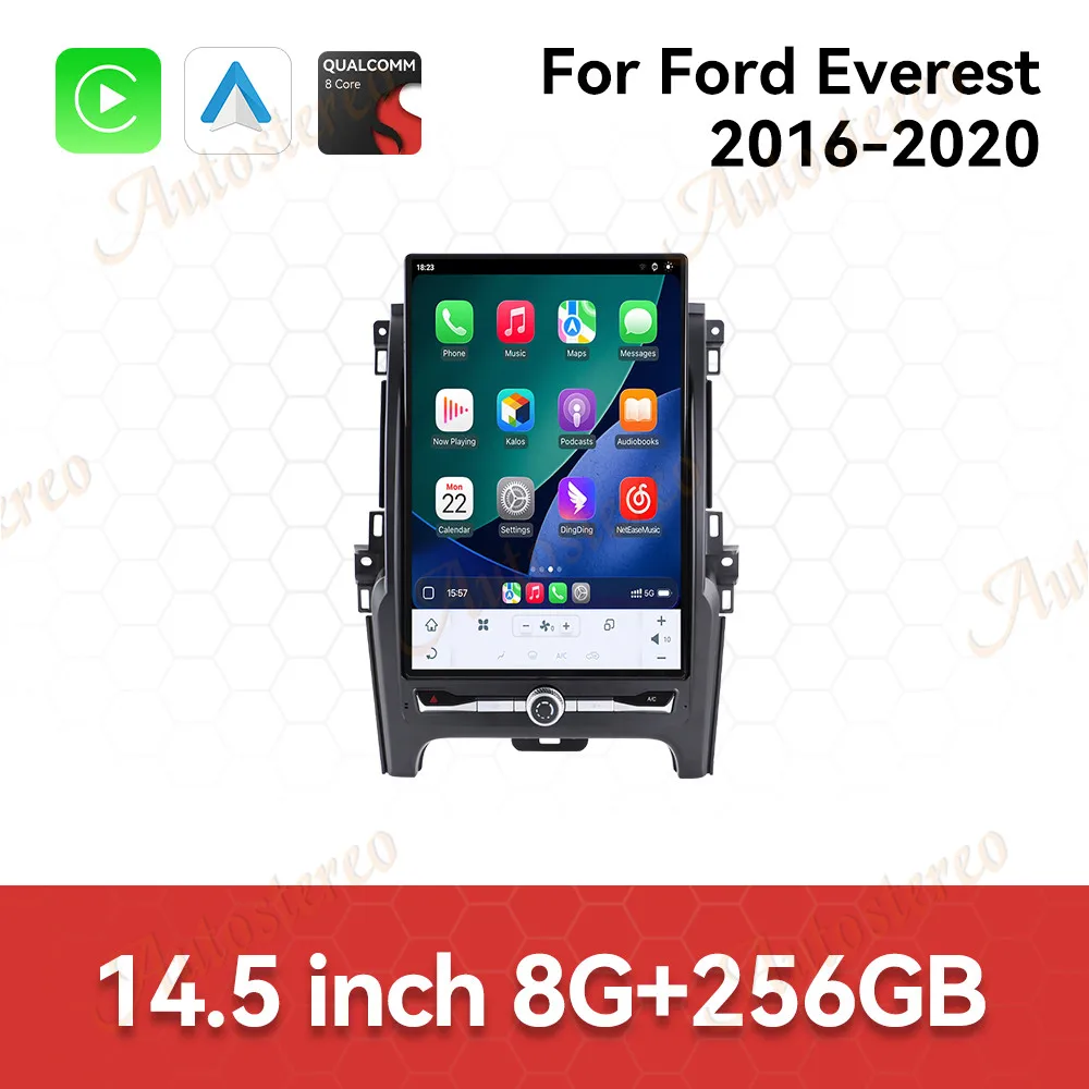 14,5 дюймов для Ford Everest 2016-2020, Carplay Android 14, автоматический мультимедийный плеер, GPS-навигация, автомобильные интеллектуальные системы, головное устройство-
14,5 дюймов для Ford Everest 2016-2020, Carplay Android 14, автоматический мультимедийный плеер, GPS-навигация, автомобильные интеллектуальные системы, головное устройство-