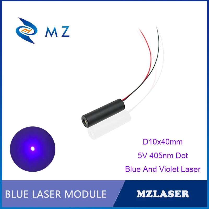 Compact Mini D10mm 405nm 25mw 5V Blue And Violet Purple Dot Laser Diode Module CW Circuit Model ACC Drive Type Industrial Grade
Compact Mini D10mm 405nm 25mw 5V Blue And Violet Purple Dot Laser Diode Module CW Circuit Model ACC Drive Type Industrial Grade