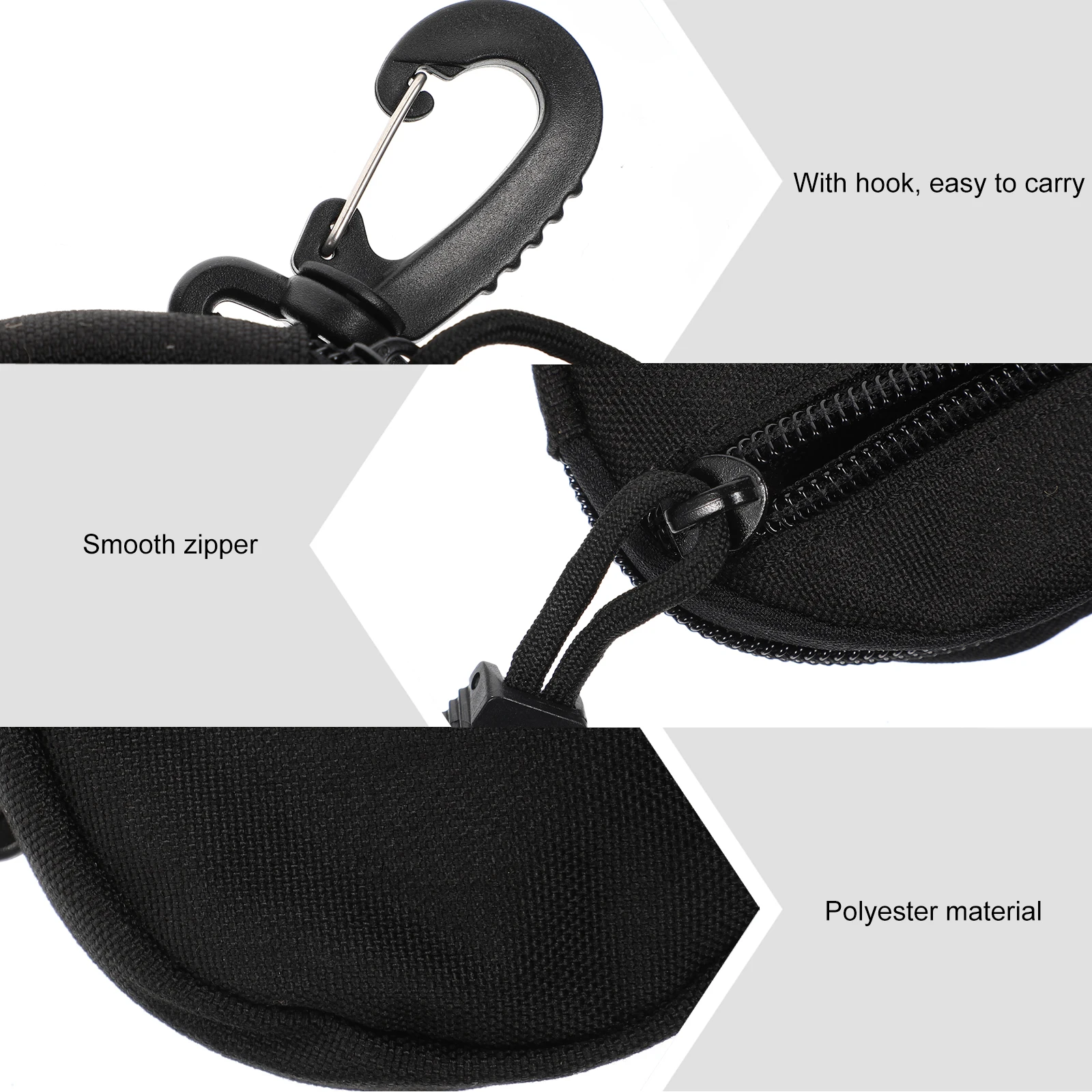 Portable Headphone Bag Durable Multi Purpose Running Cycling Sports Travel Storage Utility Pouch Coin Purse Small Change
Portable Headphone Bag Durable Multi Purpose Running Cycling Sports Travel Storage Utility Pouch Coin Purse Small Change