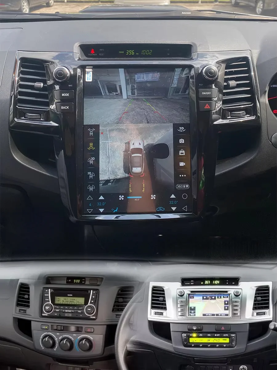 Для Toyota Fortuner 2010 Android 13 GPS Hilux Srv 2012 Tesla Экран 12,1-дюймовый стерео радио Carplay Автомобильный мультимедийный видеоплеер
Для Toyota Fortuner 2010 Android 13 GPS Hilux Srv 2012 Tesla Экран 12,1-дюймовый стерео радио Carplay Автомобильный мультимедийный видеоплеер