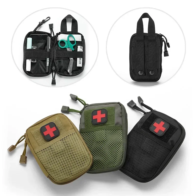 Outdoor Camping Hunting Emergency Medical Kits, Portable Medicine Bag, Military Tactical EDC Pouch Wall, First Aid Kit Organizer
Outdoor Camping Hunting Emergency Medical Kits, Portable Medicine Bag, Military Tactical EDC Pouch Wall, First Aid Kit Organizer