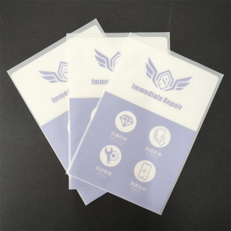 EPU Second Repair HD Films for Plotter High Quality Hydrogel Films Phone Screen Protectors
EPU Second Repair HD Films for Plotter High Quality Hydrogel Films Phone Screen Protectors