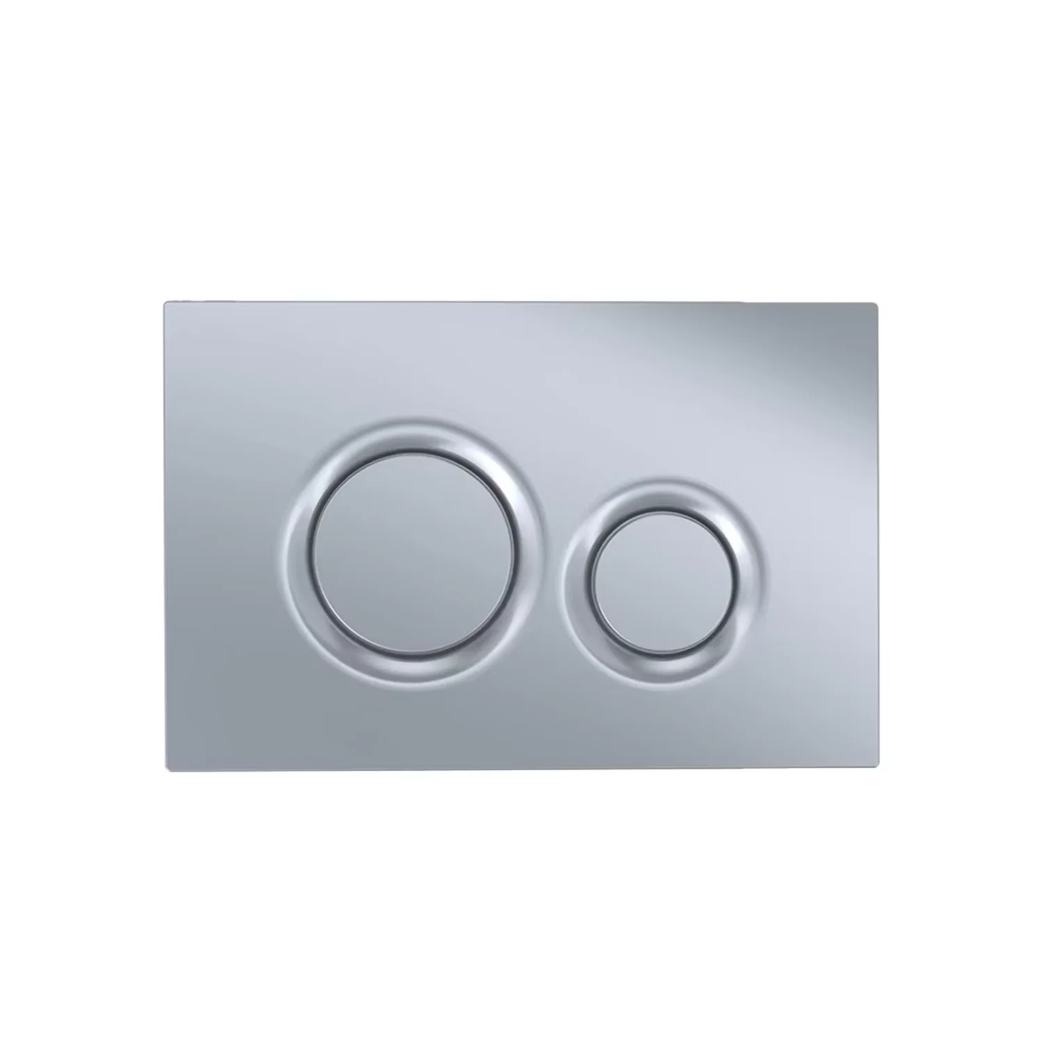 Dual Flush Push Button Plate for In Wall Toilet Tank Compatible with TOTO TYT930MS Matte Silver Round Design
Dual Flush Push Button Plate for In Wall Toilet Tank Compatible with TOTO TYT930MS Matte Silver Round Design