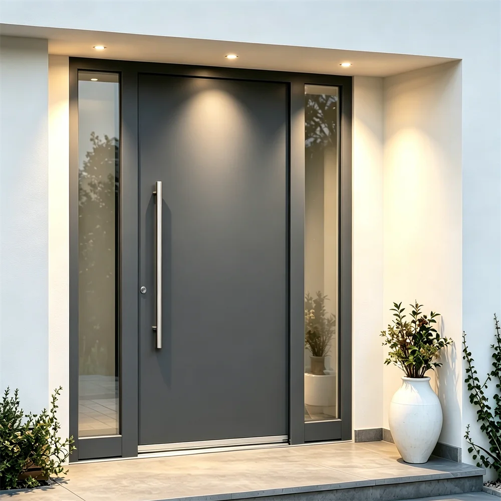 Multiple Sizes Villa Heavy Duty Entrance Door Anodized Aluminum Alloy Hinged Doors Hurricane Impact Resistant Security Doors
Multiple Sizes Villa Heavy Duty Entrance Door Anodized Aluminum Alloy Hinged Doors Hurricane Impact Resistant Security Doors