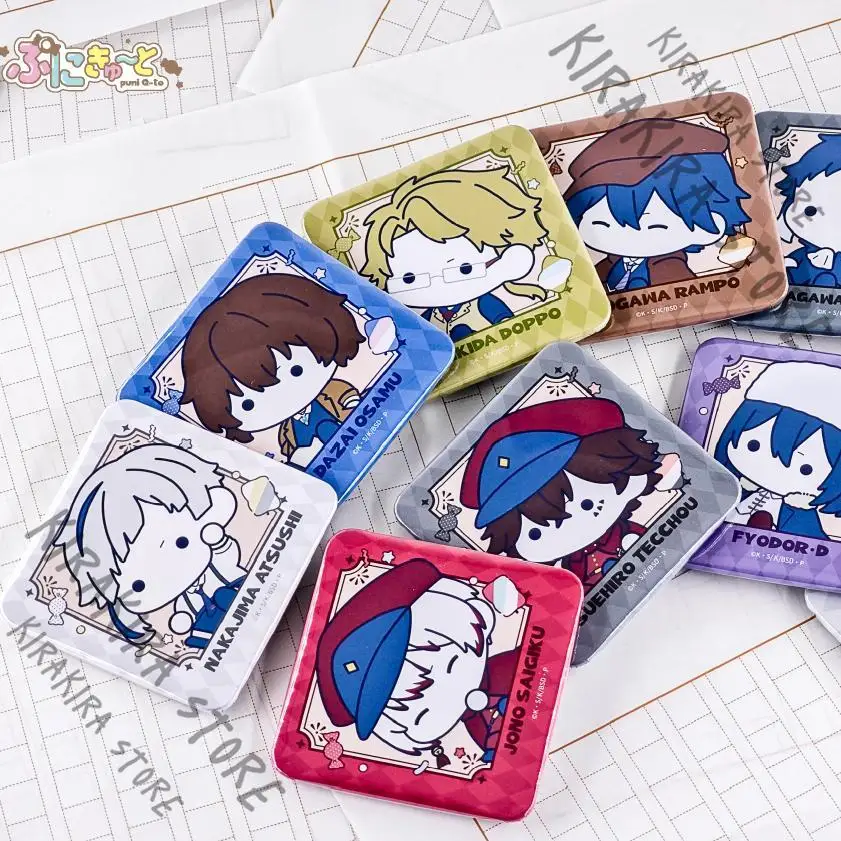 Bungo Stray Dogs Gogol Suehiro Tecchō Jouno Saigiku Genuine Q Version Square Badges Cosplay Ornaments Breastpin Anime Brooch
Bungo Stray Dogs Gogol Suehiro Tecchō Jouno Saigiku Genuine Q Version Square Badges Cosplay Ornaments Breastpin Anime Brooch