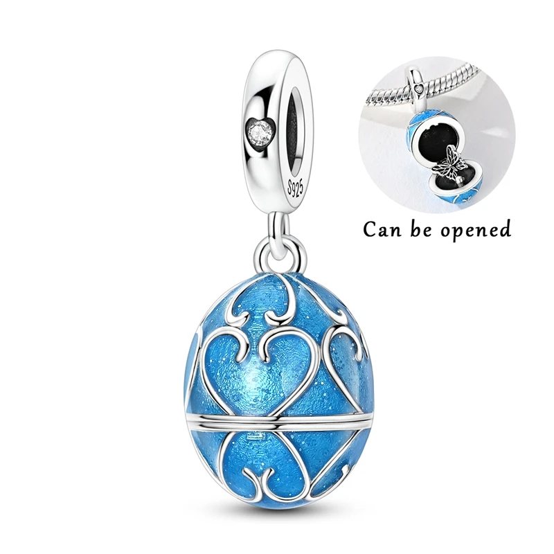 925 Sterling Silver Charms Bead CZ Zircon Butterfly Easter Egg Dangle Fit Original Bracelet DIY Women Jewelry
925 Sterling Silver Charms Bead CZ Zircon Butterfly Easter Egg Dangle Fit Original Bracelet DIY Women Jewelry