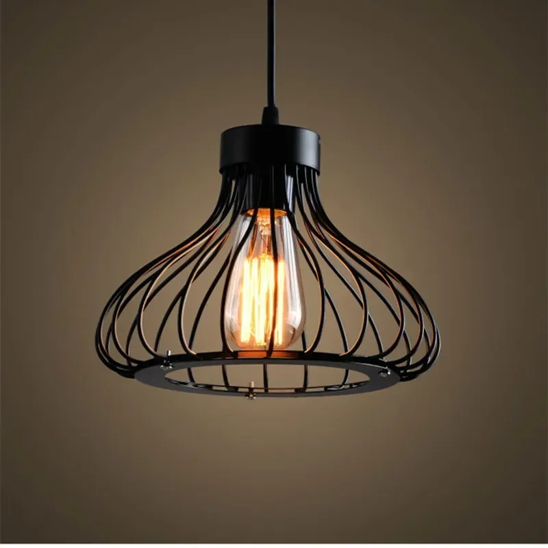 Nordic Vintage Loft Pendant Lights Restaurant Bar Retro Industrial Iron Single Head Lamp E27 Hanging Lamp Droplight
Nordic Vintage Loft Pendant Lights Restaurant Bar Retro Industrial Iron Single Head Lamp E27 Hanging Lamp Droplight