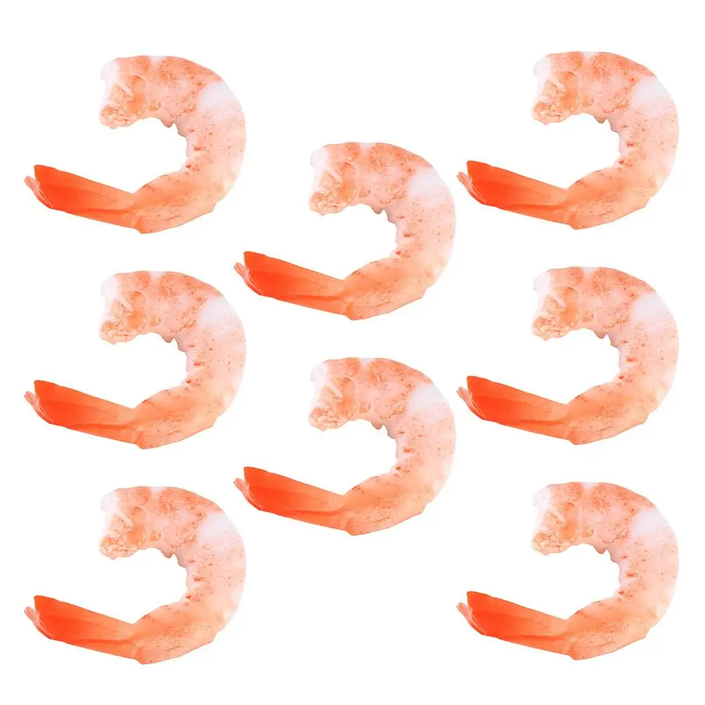 8 Pcs Models Shrimp Model PVC Fake Seafood Simulated Food Simulated Shrimp Model Fake Food Decor Educational Toy
8 Pcs Models Shrimp Model PVC Fake Seafood Simulated Food Simulated Shrimp Model Fake Food Decor Educational Toy