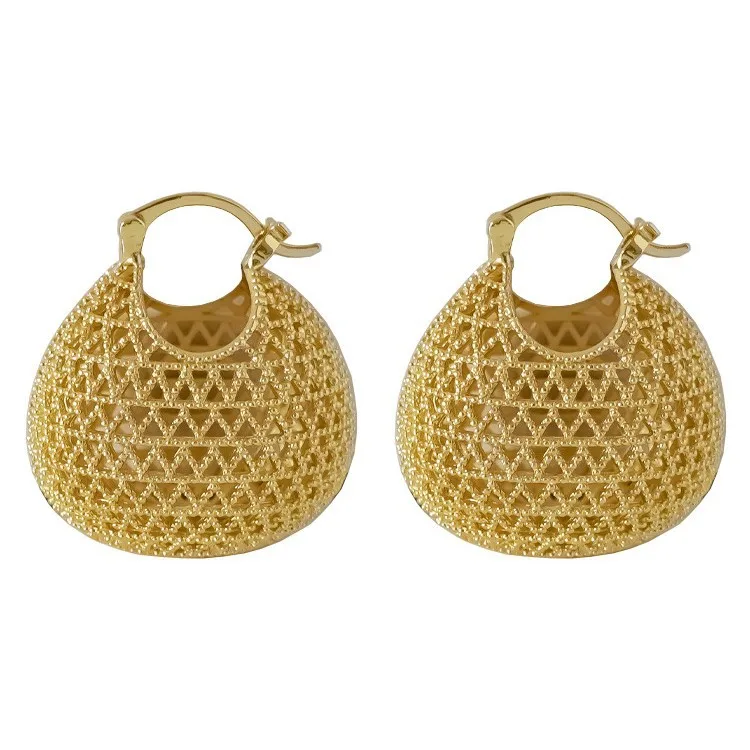 KityKiss Gold Plated Vintage Basket Hollow Earrings Women's Fashion Gift Jewelry
KityKiss Gold Plated Vintage Basket Hollow Earrings Women's Fashion Gift Jewelry