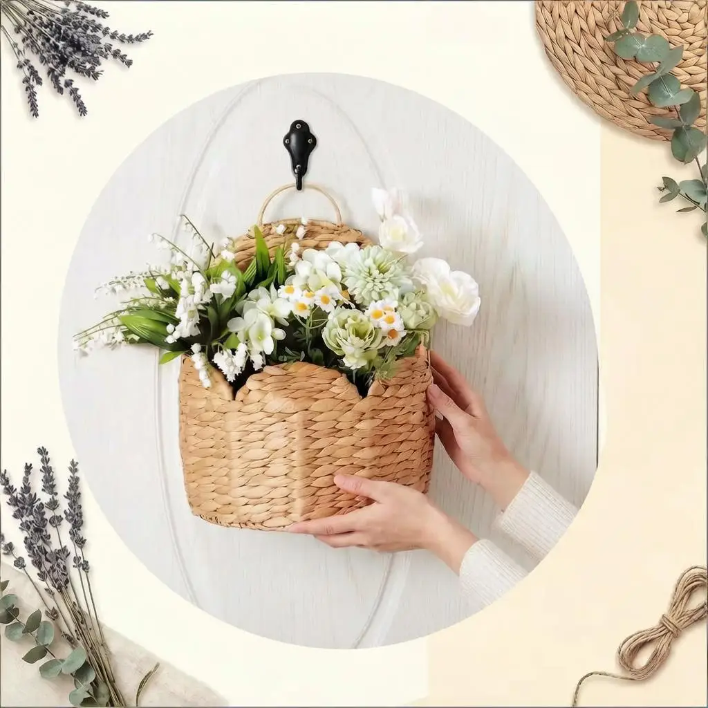 2PCS Planter Basket Set Family Indoor Outdoor Wall Hanging Plant Baskets Home Rustic Style Decorative Flower Storage Organizer
2PCS Planter Basket Set Family Indoor Outdoor Wall Hanging Plant Baskets Home Rustic Style Decorative Flower Storage Organizer