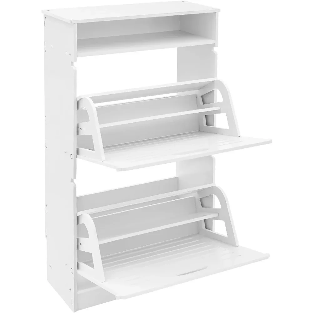 Shoe Cabinet for Entryway, Shoe Organizer Cabinet with Flip Drawers, Hidden Narrow Thin Shoe Cabinet for Hallway, Bedroom
Shoe Cabinet for Entryway, Shoe Organizer Cabinet with Flip Drawers, Hidden Narrow Thin Shoe Cabinet for Hallway, Bedroom