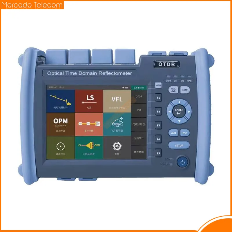 NK6000 Optical Time Domain Reflectometer 1310/1550/1625nm 32/30/30dBm Integrated VFL OPM OLS Event Map Touch Screen 256km OTDR
NK6000 Optical Time Domain Reflectometer 1310/1550/1625nm 32/30/30dBm Integrated VFL OPM OLS Event Map Touch Screen 256km OTDR