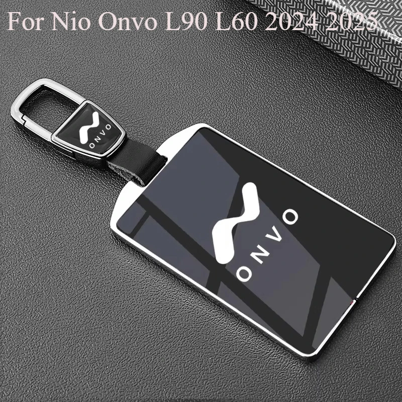 For Nio Onvo L90 L60 2024 2025 Card Key Cover Case, Zinc Alloy Protective Shell with Metal Keychain Hook
For Nio Onvo L90 L60 2024 2025 Card Key Cover Case, Zinc Alloy Protective Shell with Metal Keychain Hook