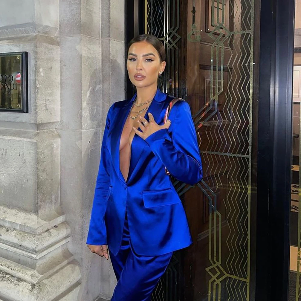 Luxury Shinny Women's Suits 2 Piece Jacket Pants Sets Luxury Leisure Blazer Customzied Female Clothing Costume 2026
Luxury Shinny Women's Suits 2 Piece Jacket Pants Sets Luxury Leisure Blazer Customzied Female Clothing Costume 2026