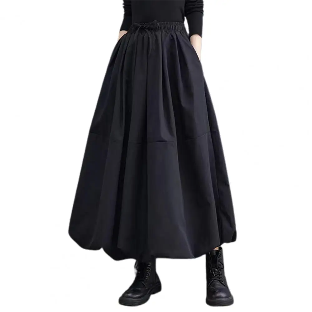 Women Skirt High Waist A-Line Long Skirt Pockets Design Female Thick Warm Elastic A-Line Puff Skirt
Women Skirt High Waist A-Line Long Skirt Pockets Design Female Thick Warm Elastic A-Line Puff Skirt