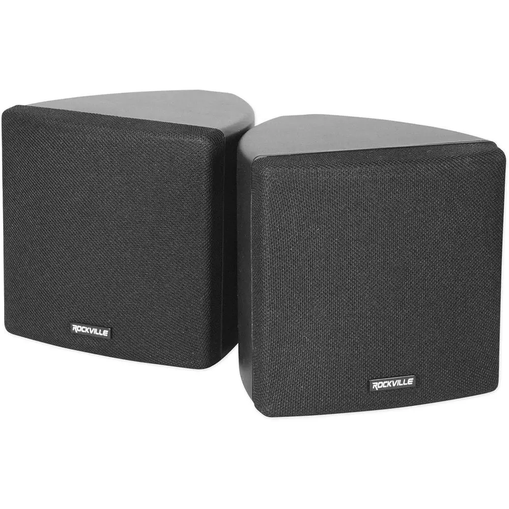 30W RMS 3.5 360-Degree Swivel Wall Speakers, 8 Ohm, True 2-Way Audio, Compact Design for Home Theater and Surround Sound
30W RMS 3.5 360-Degree Swivel Wall Speakers, 8 Ohm, True 2-Way Audio, Compact Design for Home Theater and Surround Sound