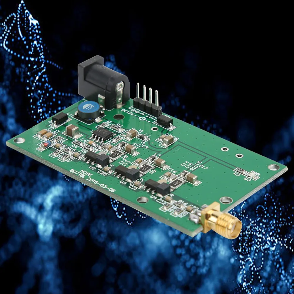 Прецизионный модуль-генератор сигналов DC12V с интерфейсом SMA, высокоточный модуль шумогенерации, источник для отслеживания спектра, генерация сигналов
Прецизионный модуль-генератор сигналов DC12V с интерфейсом SMA, высокоточный модуль шумогенерации, источник для отслеживания спектра, генерация сигналов