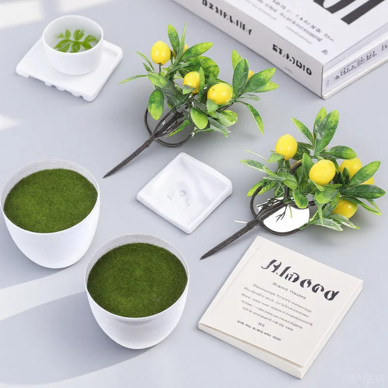 2Pcs Simulation Lemon Tree Artificial Plants Compact Mini Bonsai for Home Office Kitchen Decoration Lemon Tree Artificial
2Pcs Simulation Lemon Tree Artificial Plants Compact Mini Bonsai for Home Office Kitchen Decoration Lemon Tree Artificial